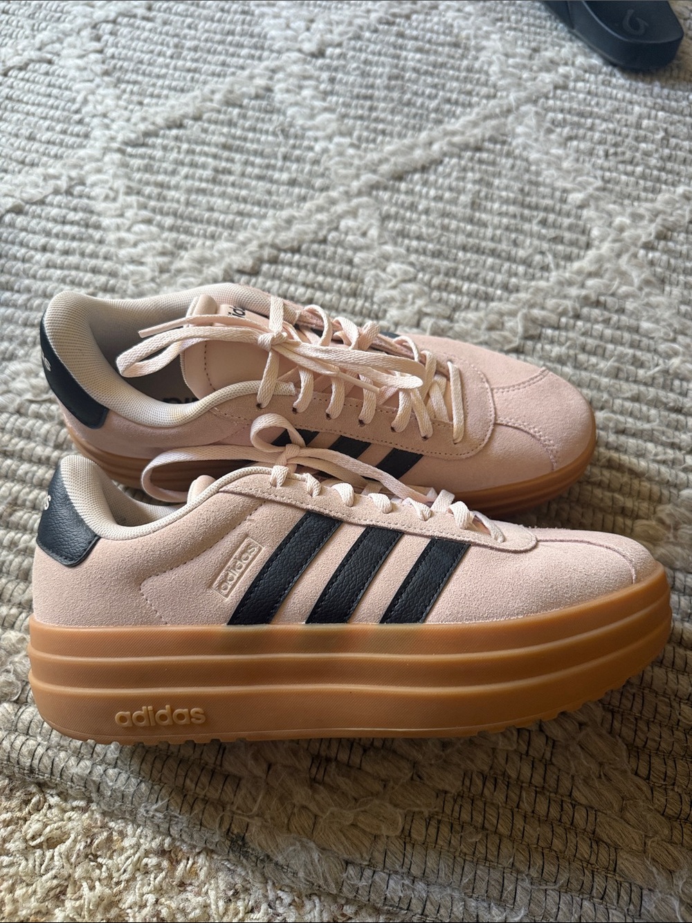 ADIDAS VL Court Bold Womens Platform Shoes 8.5 - Picture 2 of 5